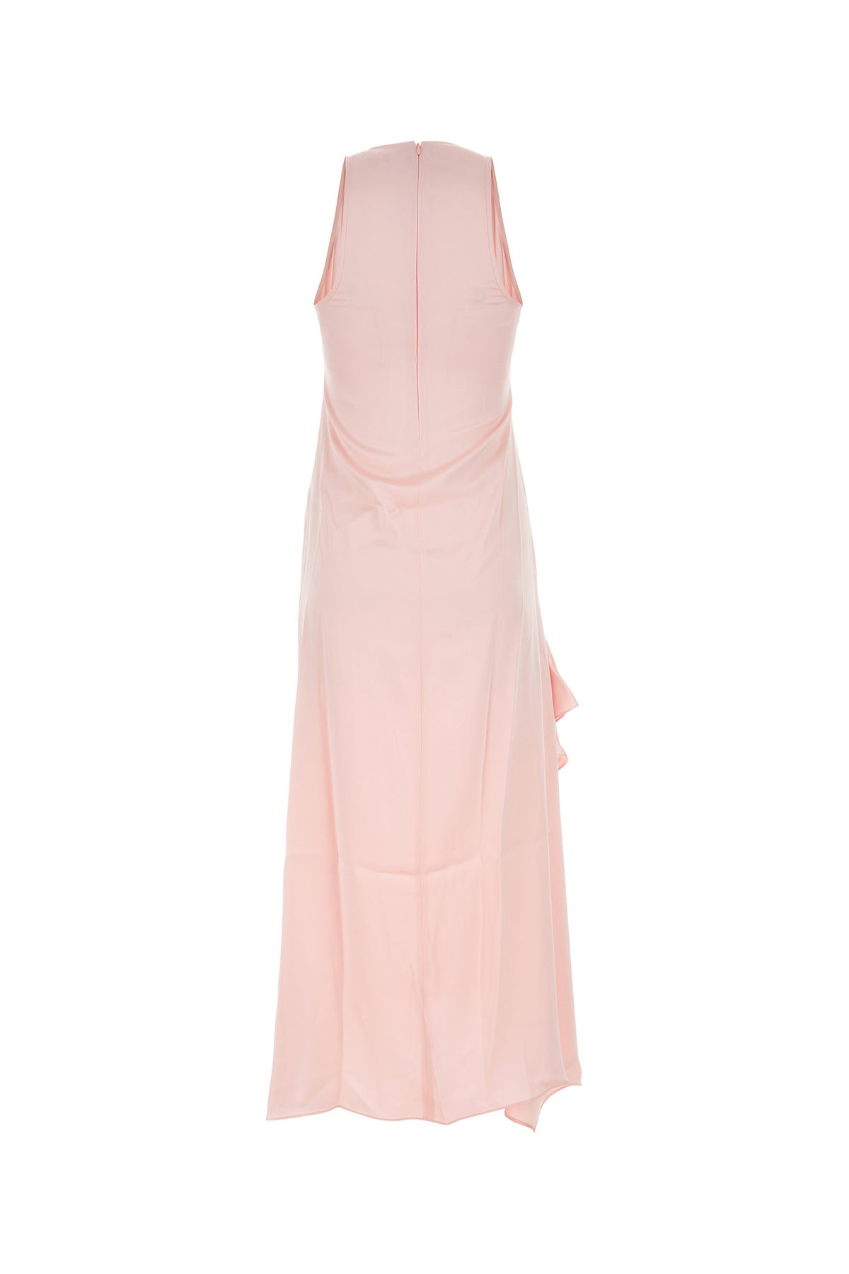 Light pink satin dress - 2