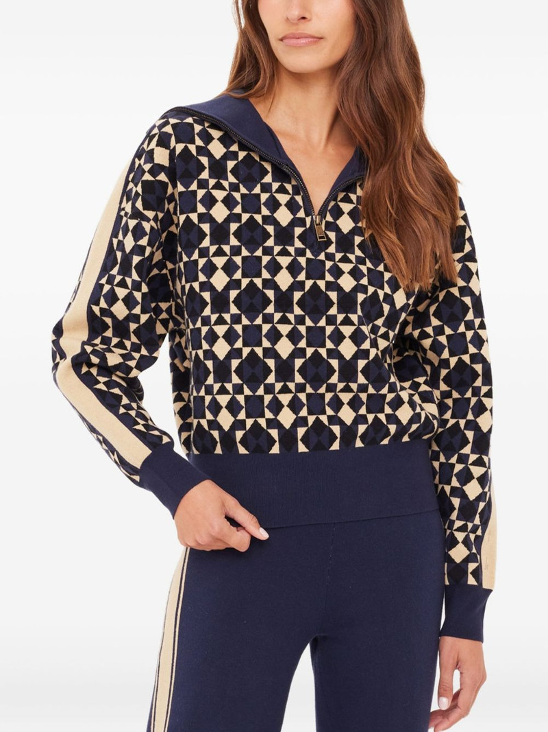 COSMO KAIRO half-zip knit 1