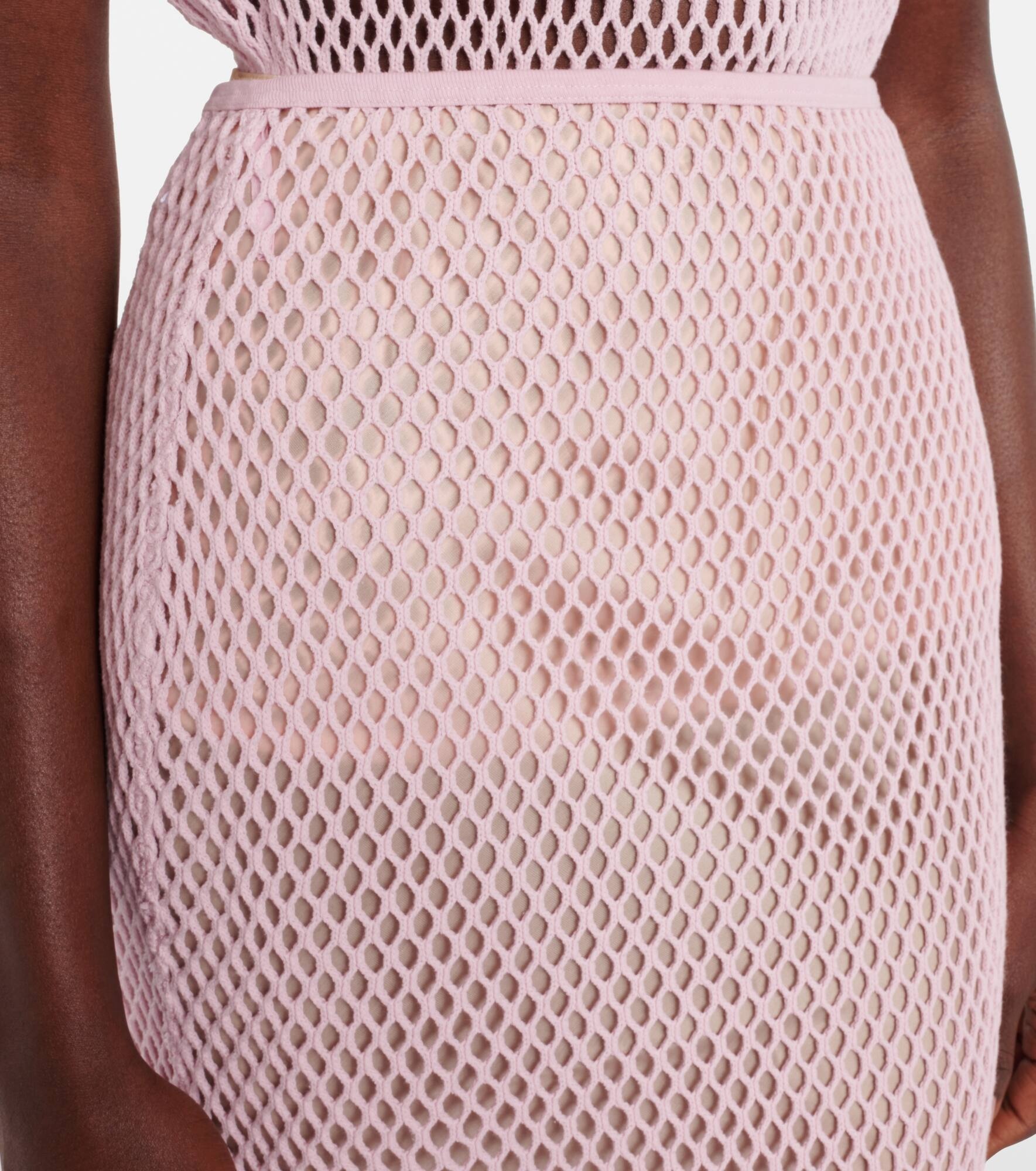 Crochet midi skirt - 4