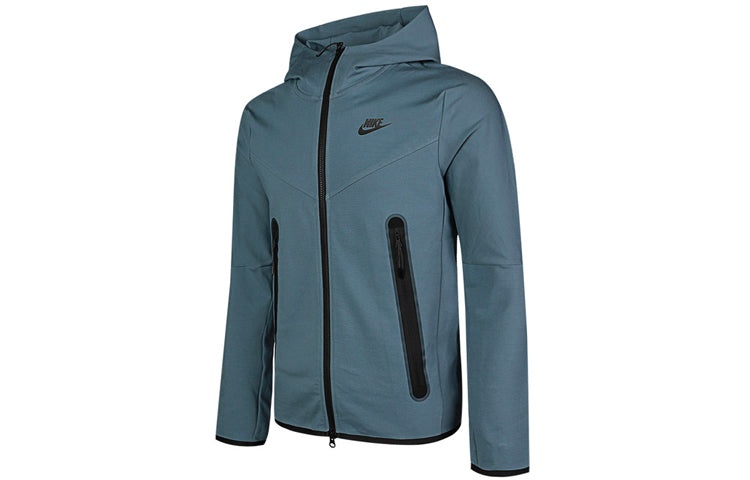 Nike Sportswear Full-length zipper Cardigan hooded track Jacket CU4480-031 - 3