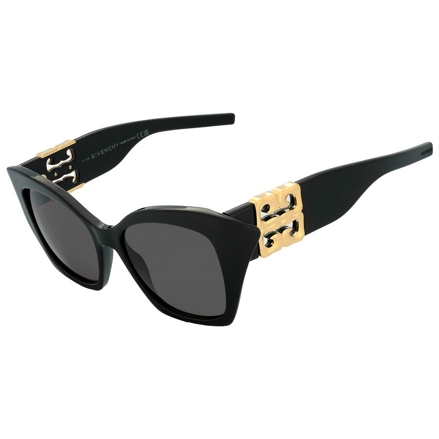 Givenchy Grey Mirror Butterfly Ladies Sunglasses GV40097U 01A 54 - 4