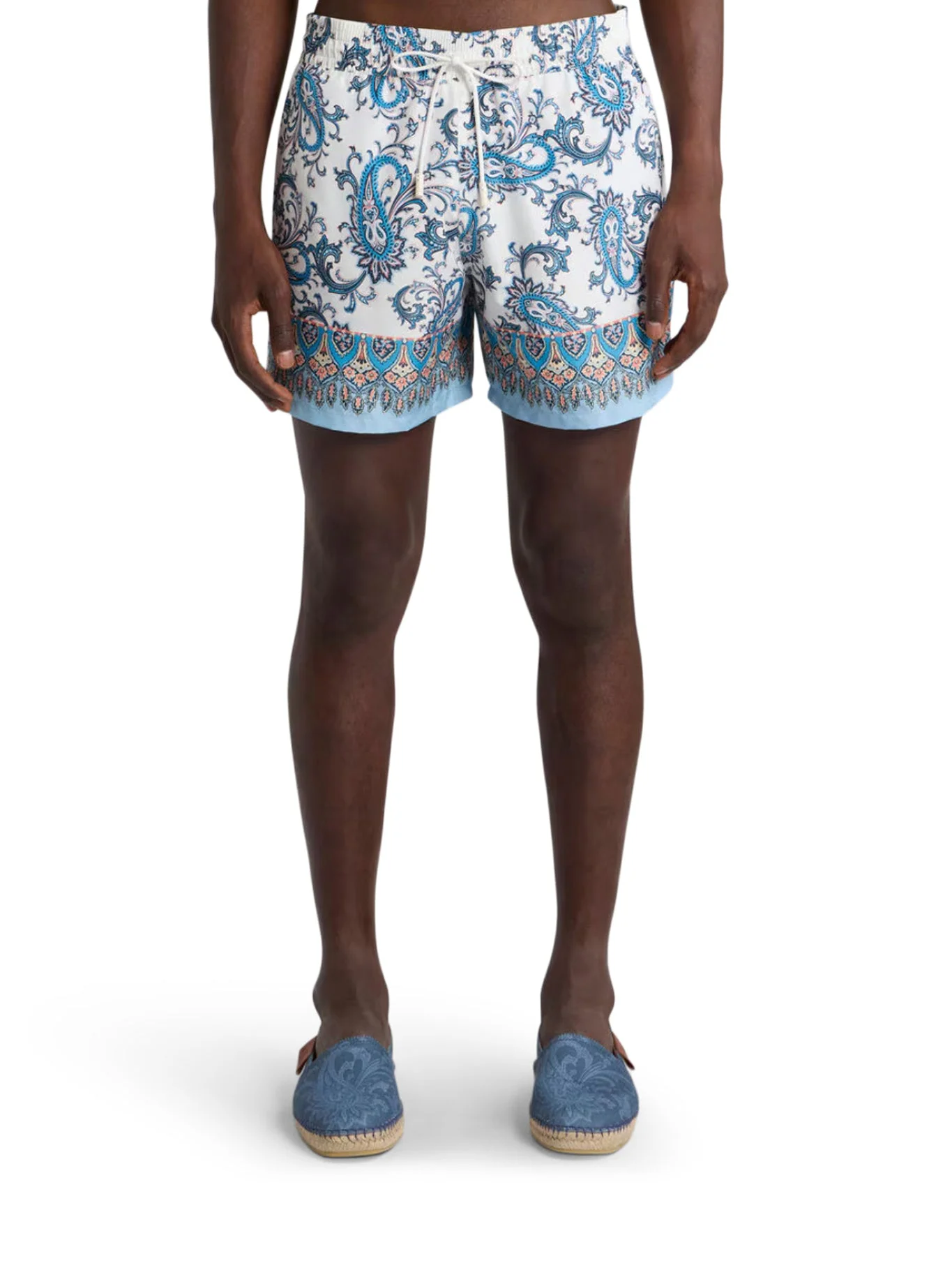 SWIMSUIT WITH PAISLEY RAMAGE PRINT - 1