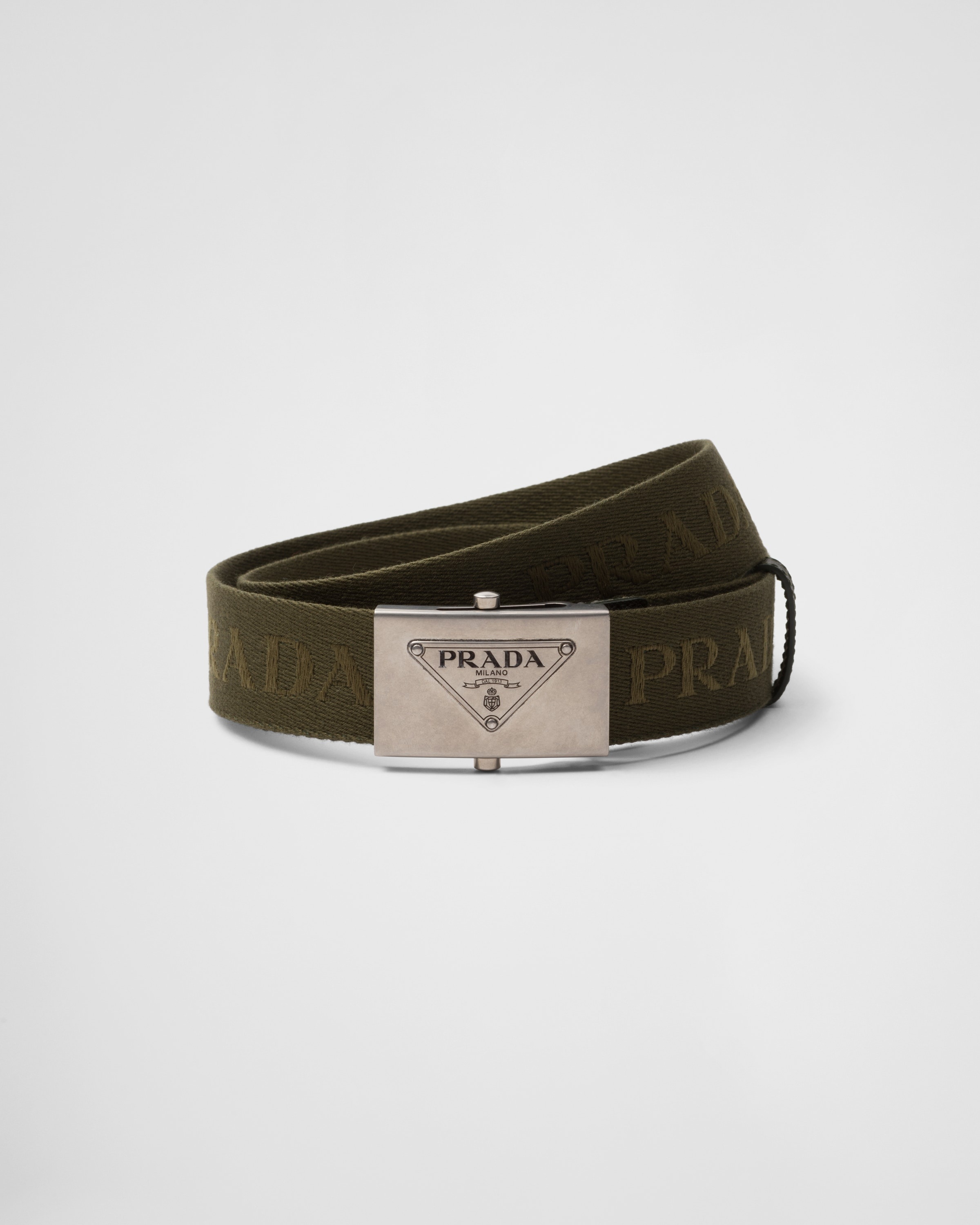 Prada Woven cotton tape belt | prada | REVERSIBLE