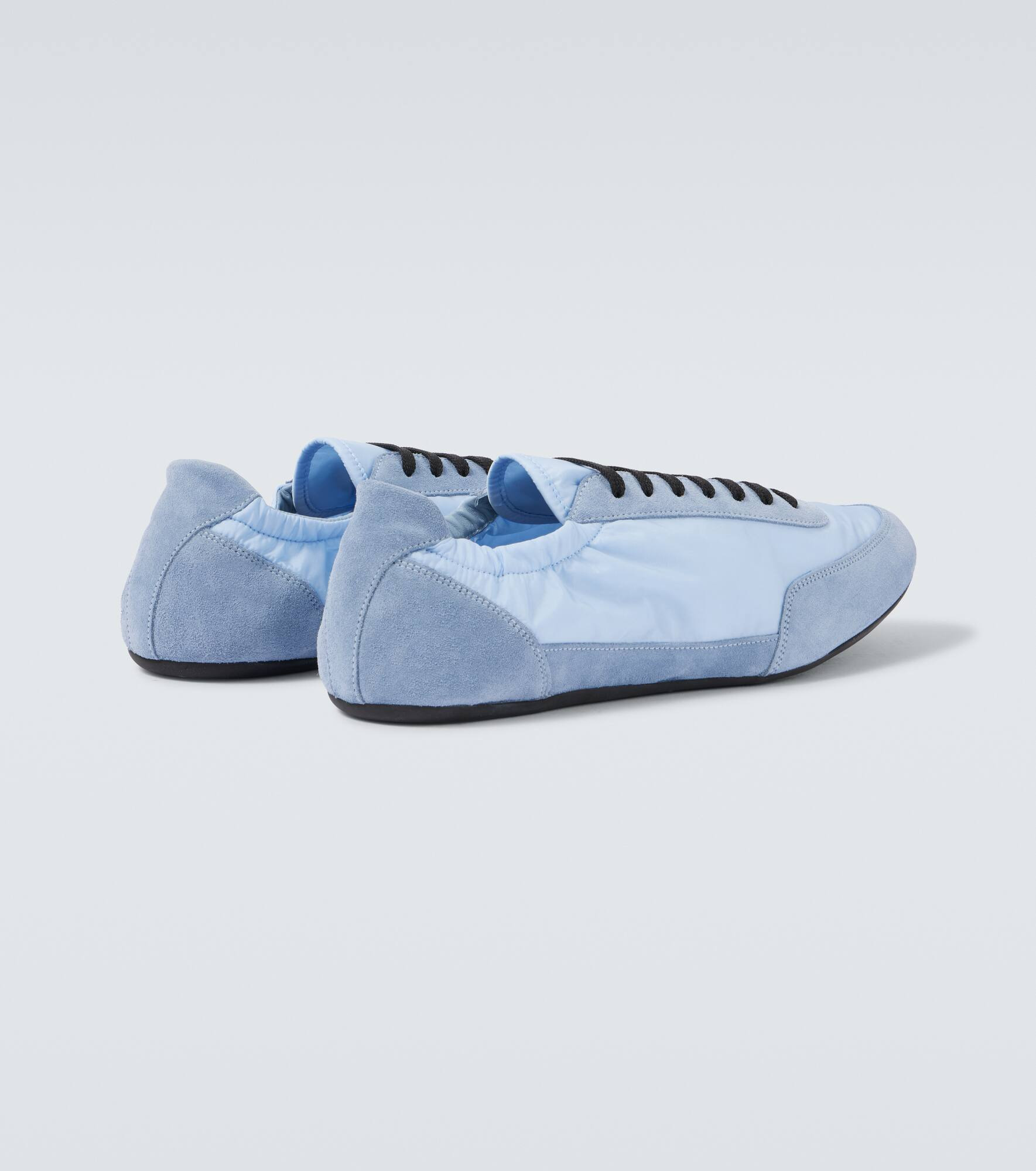 Collapse Re-Nylon and suede sneakers - 6