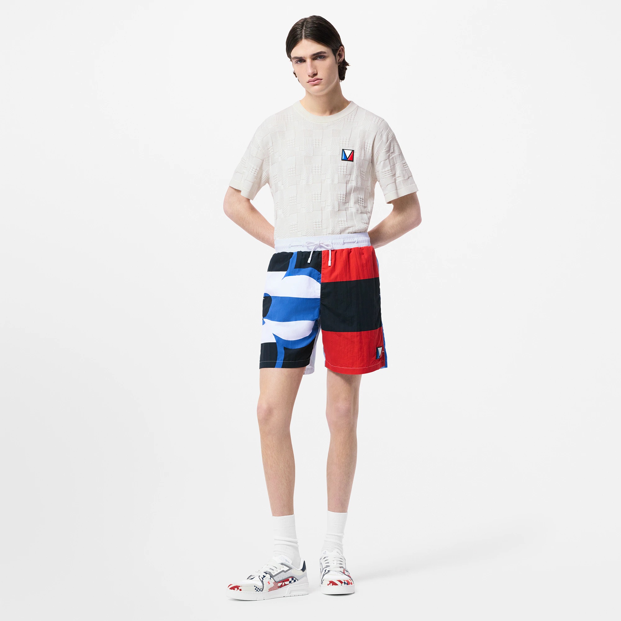 Printed Graphic Swim Shorts - 4