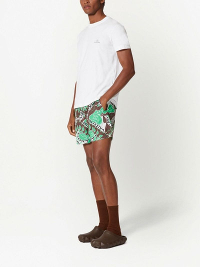 Valentino abstract-print swim shorts outlook