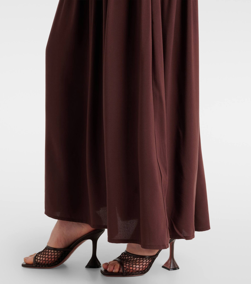 Tali halterneck linen maxi dress 5