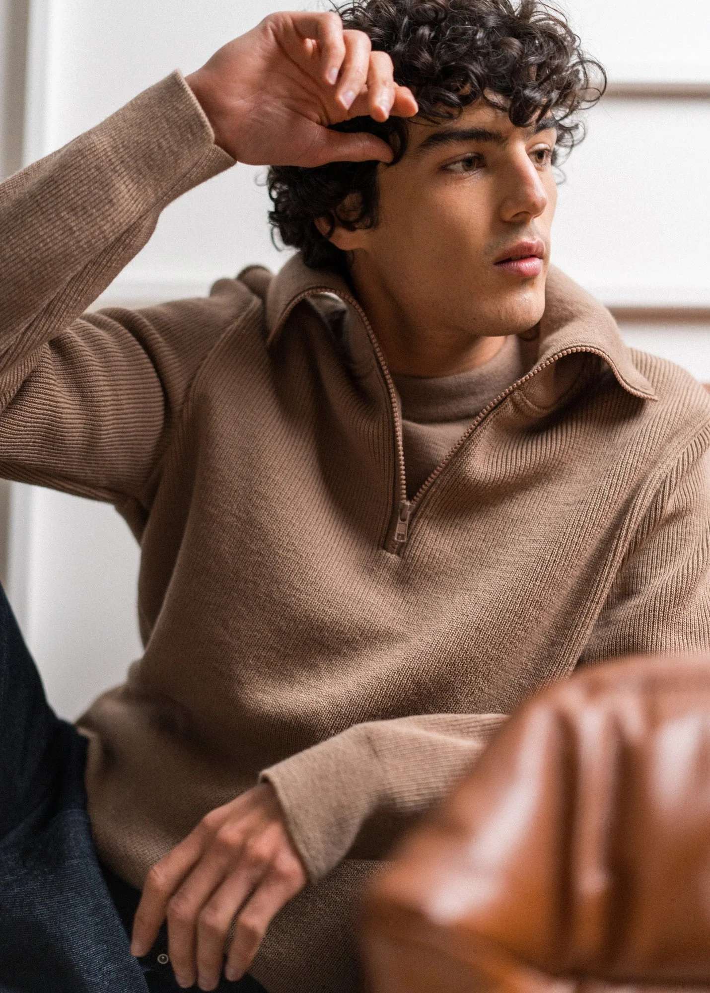 COTENTIN Trucker Sweater - 1