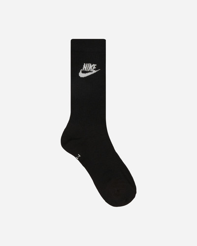 Nike Sportswear Everyday Essential Crew Socks Black outlook