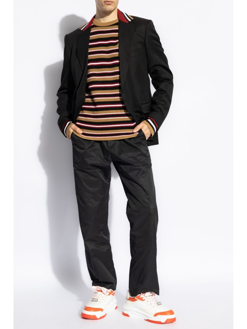 Moschino striped virgin wool jumper outlook