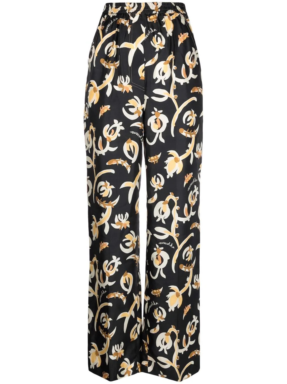 Nanushka Carminda crushed-velvet Leggings - Farfetch