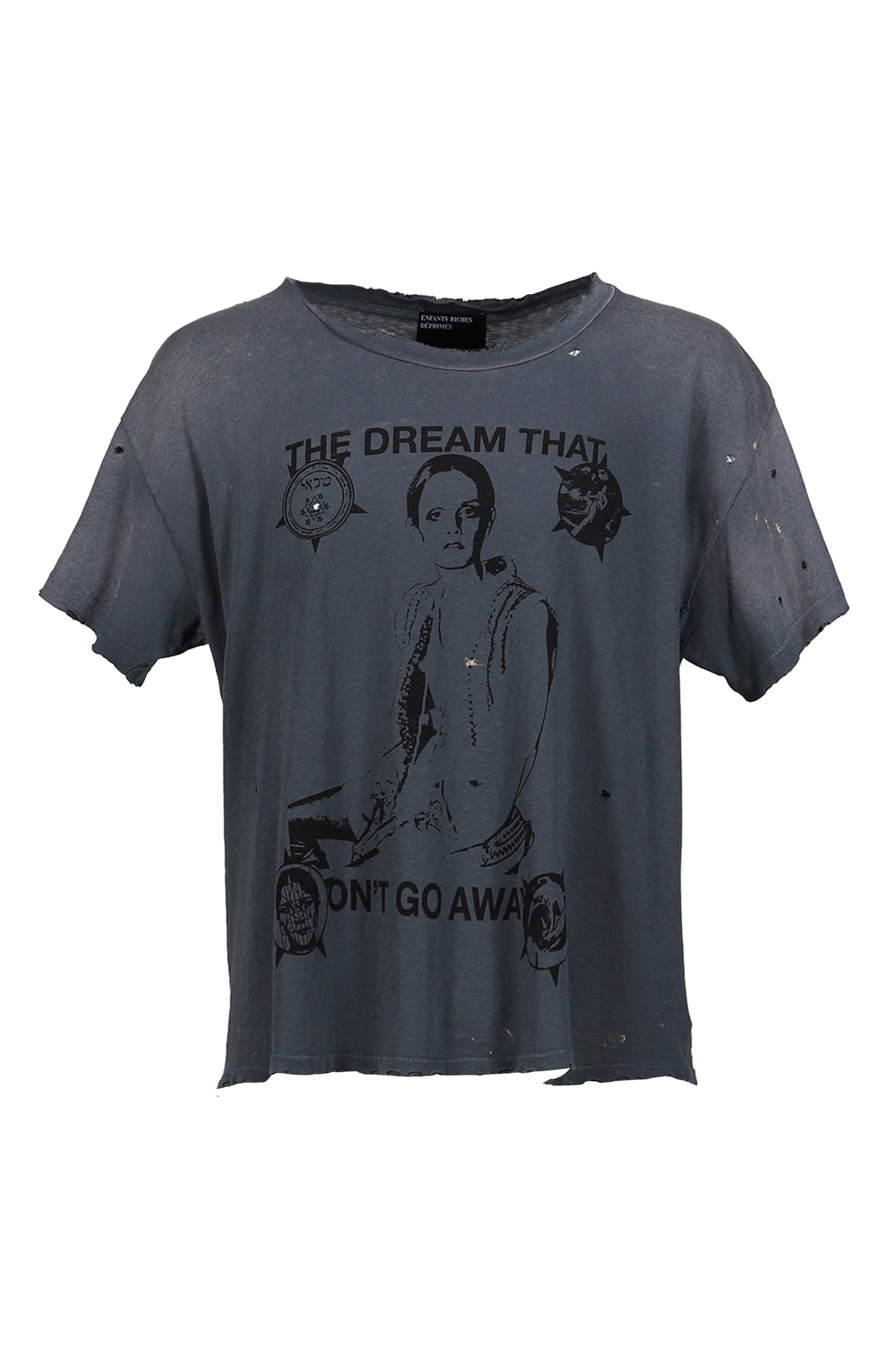 DREAM THAT WON'T GO AWAY T-SHIRT / XEROX BLU - 5