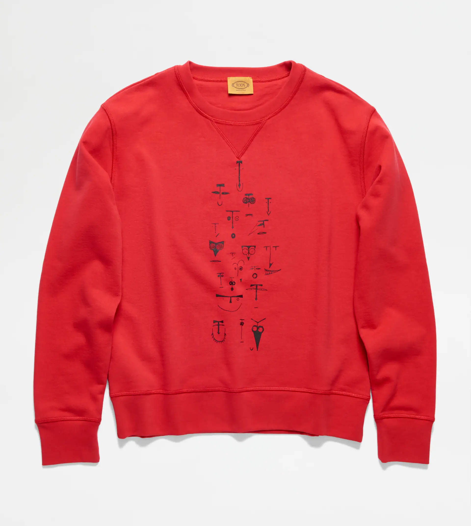 SWEATSHIRT - RED - 1