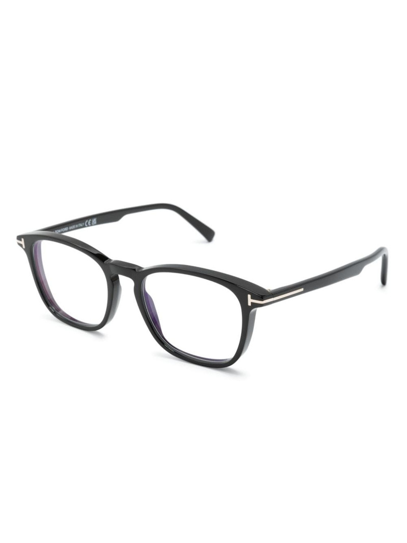 TOM FORD light-filtering round-frame glasses outlook