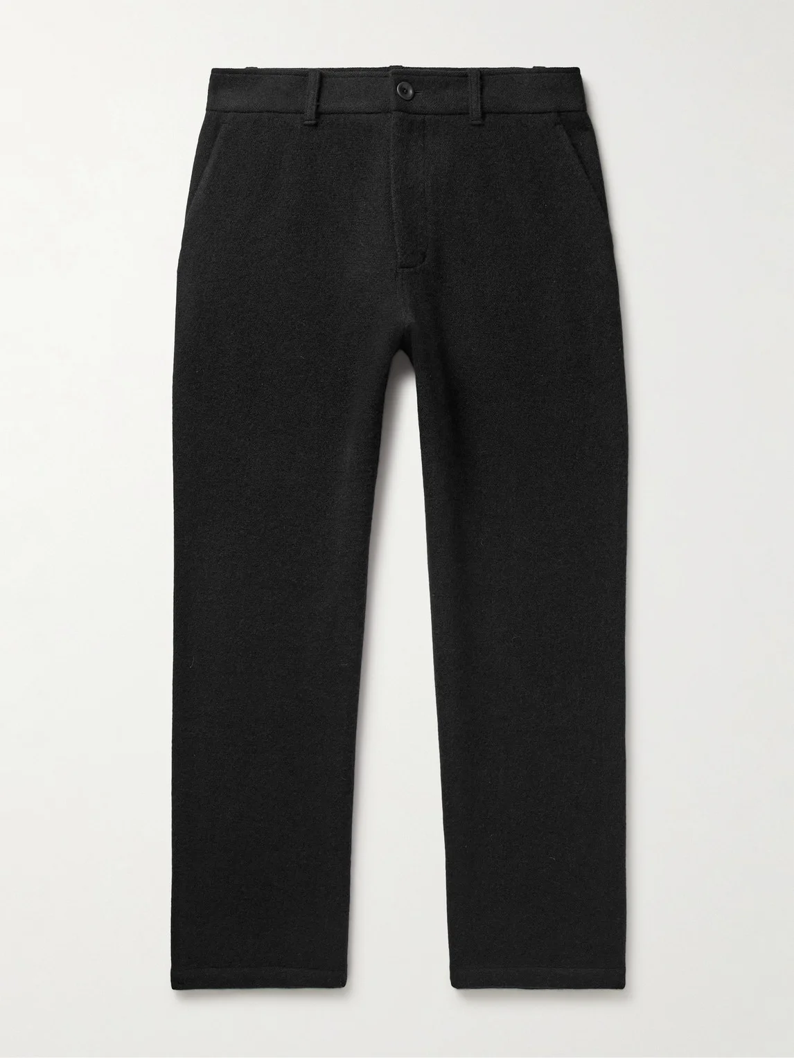 Straight-Leg Cashmere Trousers - 1