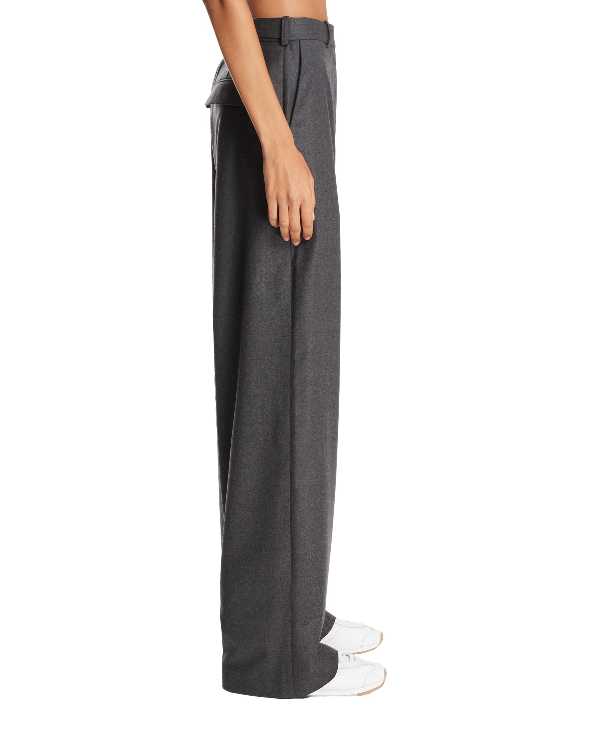 Gray Wool Pants - 5