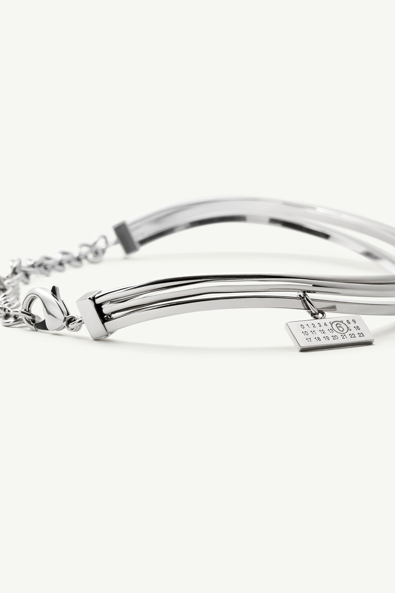 MM6 Maison Margiela 3 tubing necklace outlook