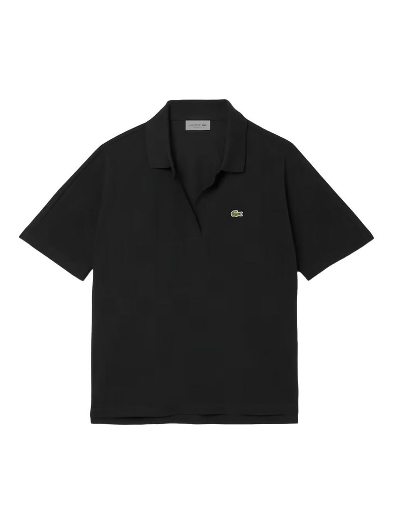 logo-patch polo top 1