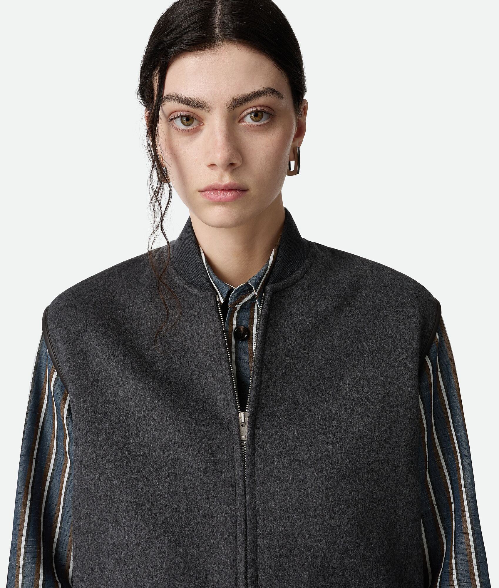 Double Face Wool Gilet - 4