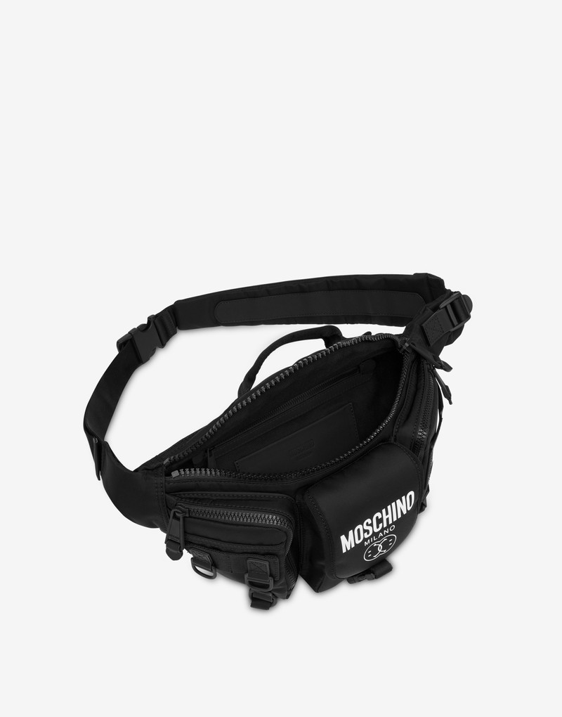 DOUBLE SMILEY® LARGE NYLON BELT BAG 3