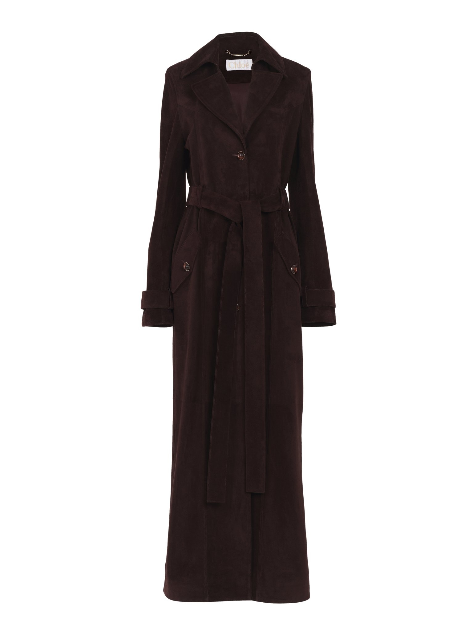 LONG TRENCH COAT - 1