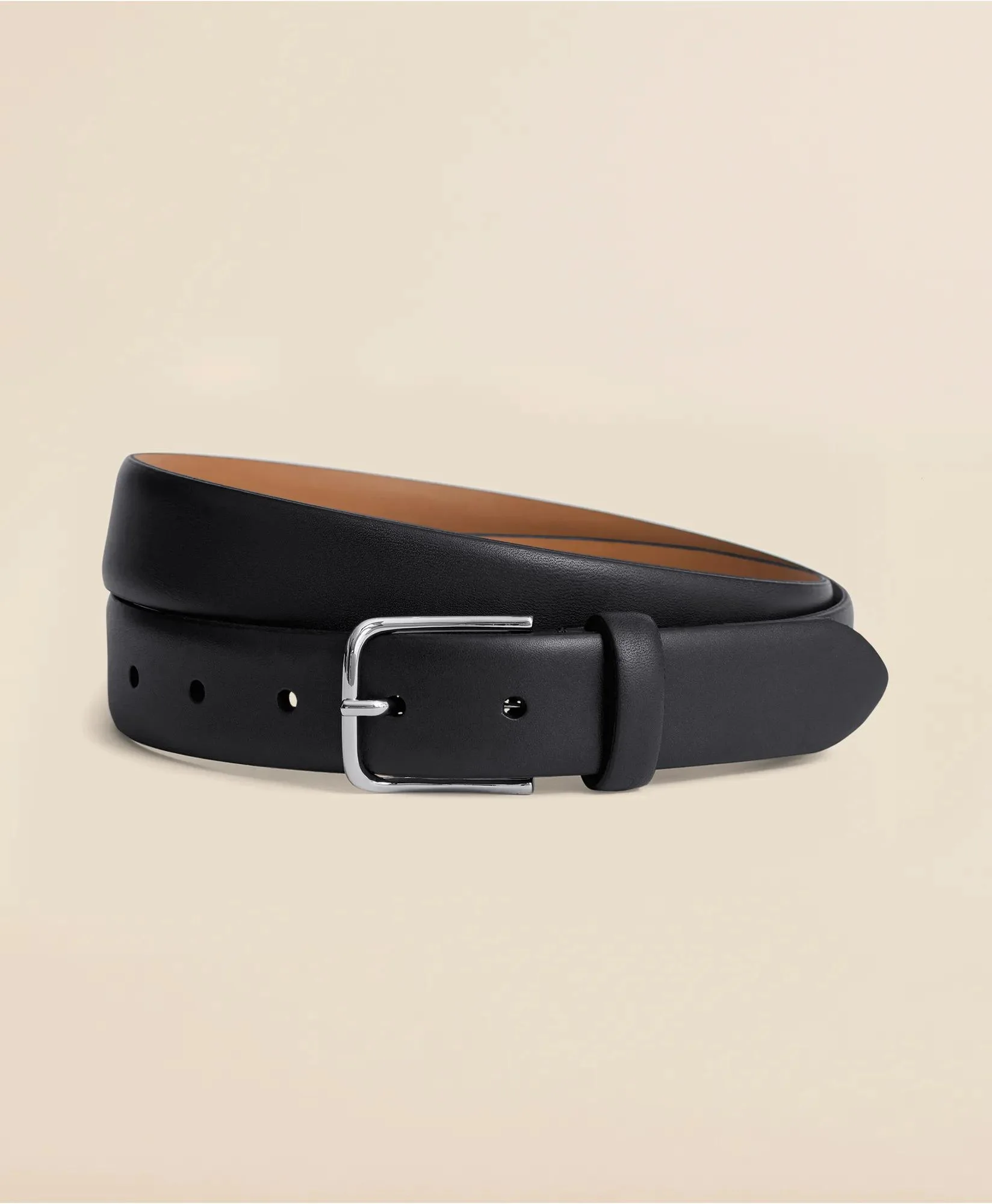 Leather Feather Edge Belt - 1
