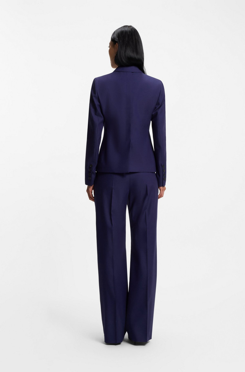 REGULAR-FIT BLAZER IN VIRGIN-WOOL TWILL 4