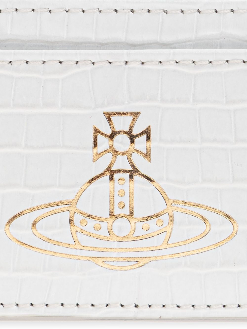 metallic-orb leather cardholder - 3