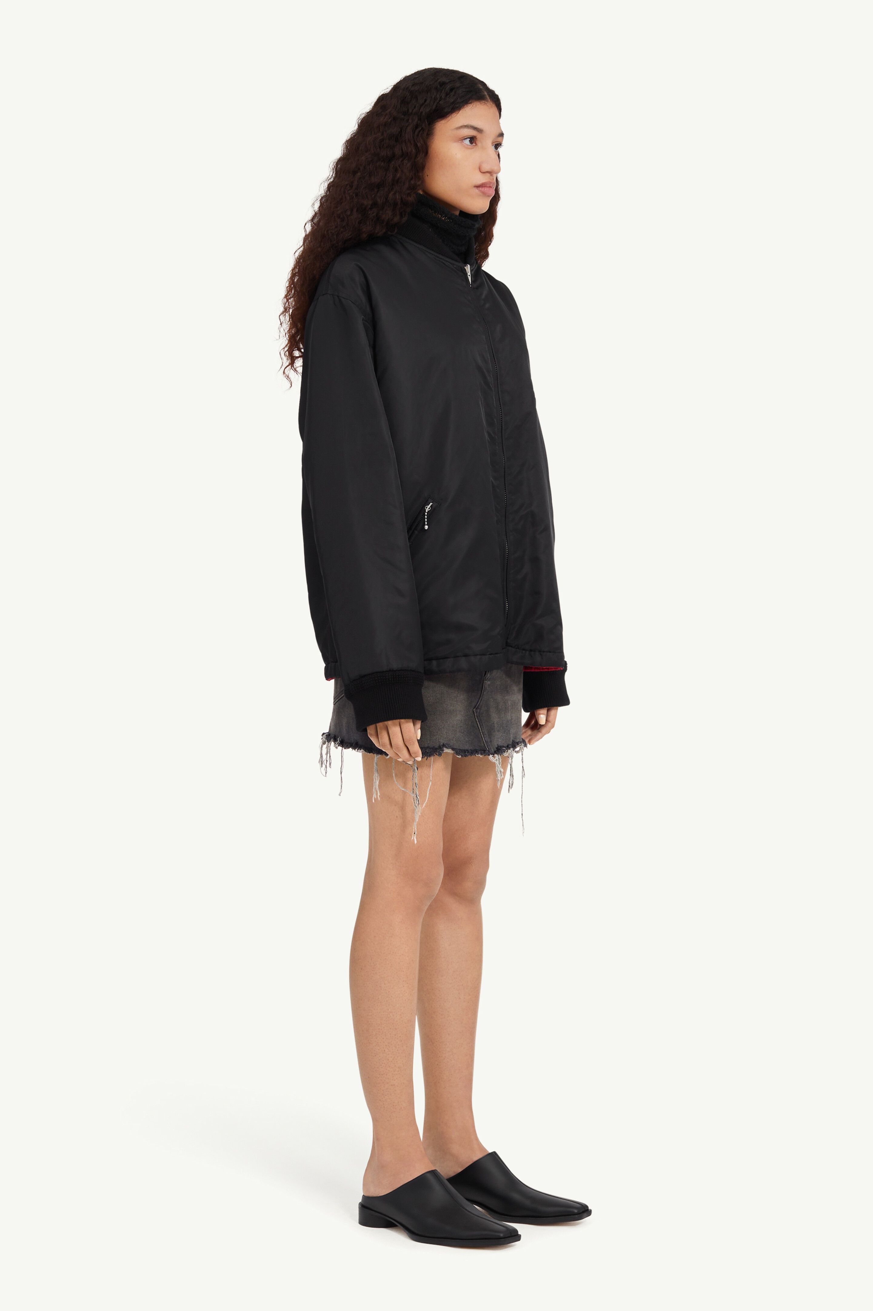 Quilted bomber jacket - 4