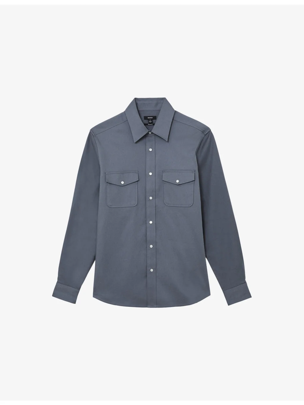Mcrae Patch-Pocket Stretch-Cotton Overshirt - 1