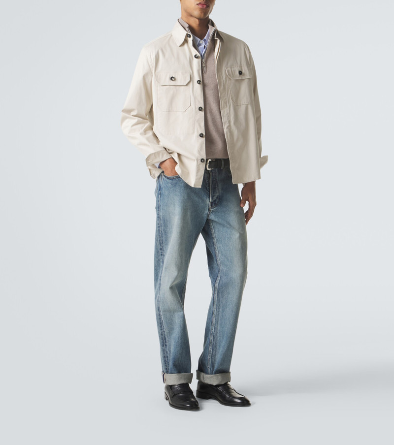 ZEGNA Cotton-blend overshirt outlook