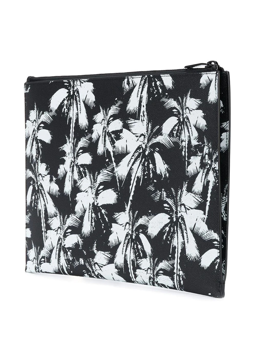 palm tree print clutch - 3