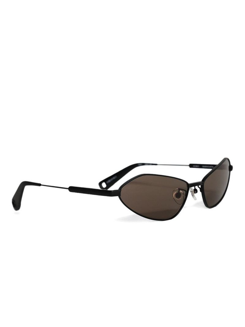 LINDA FARROW x Jacquemus geometric-frame sunglasses outlook