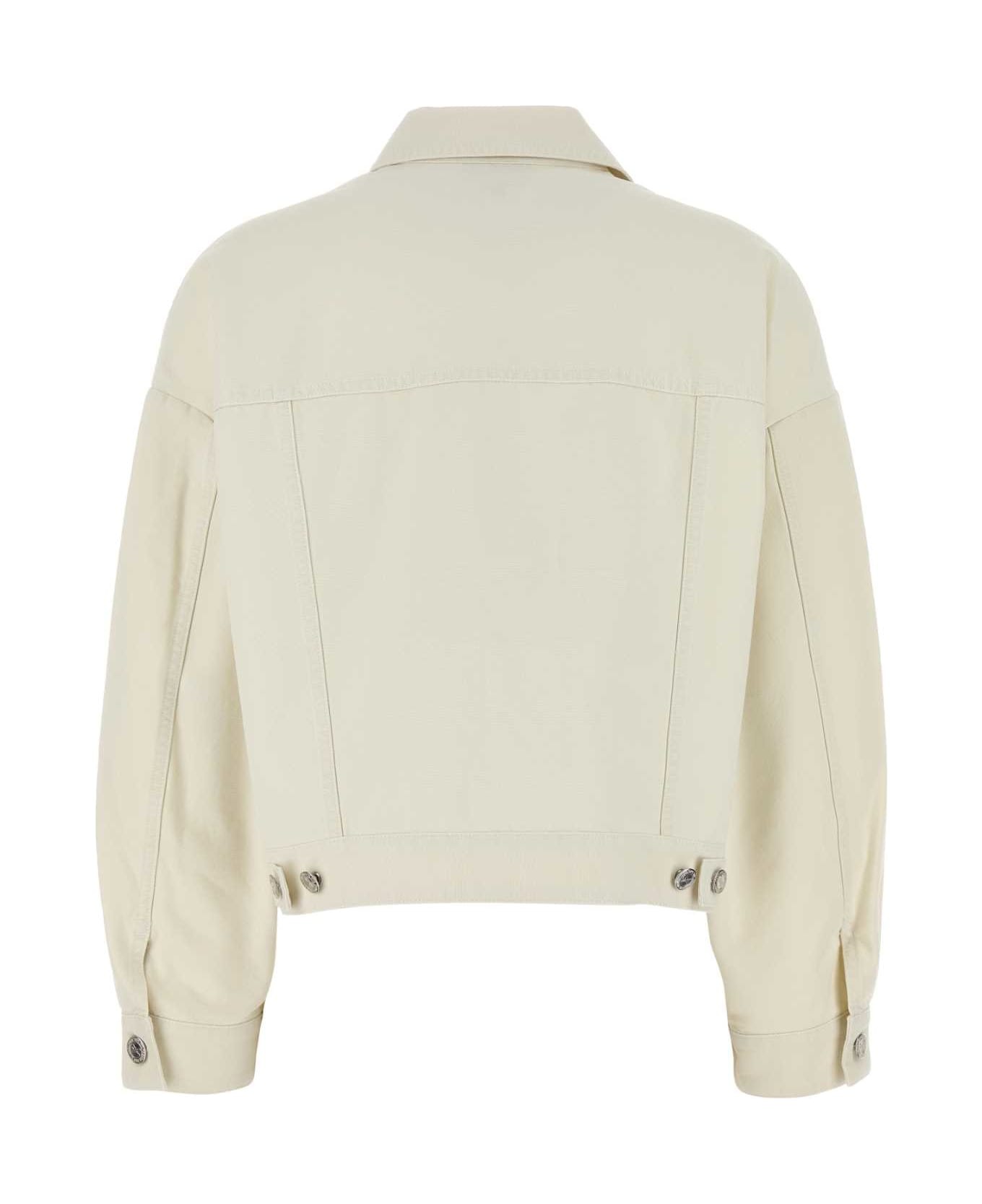 Ivory Denim Cally Jacket - 2