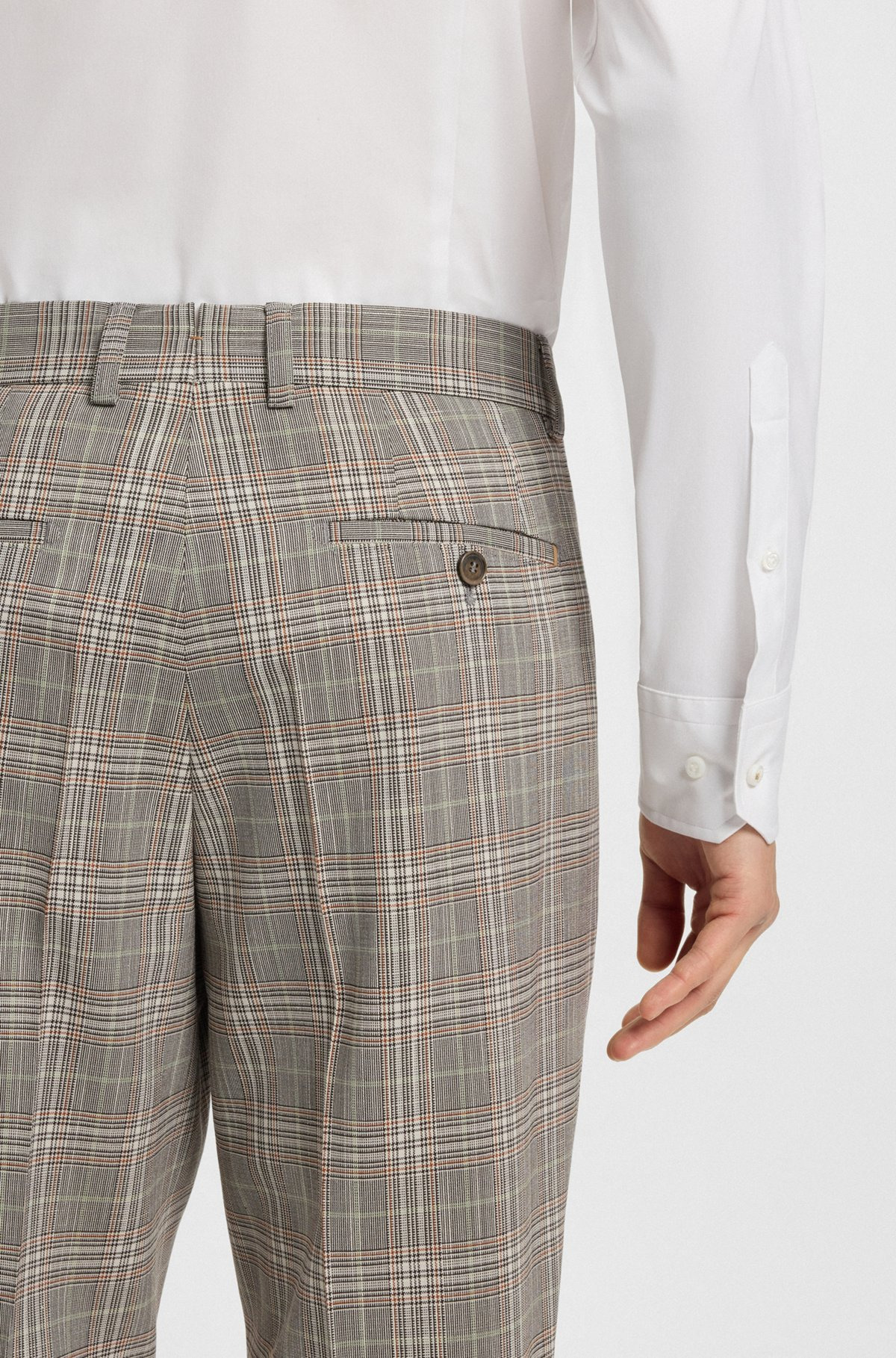 SLIM-FIT SHIRT IN AN ITALIAN COTTON - 6