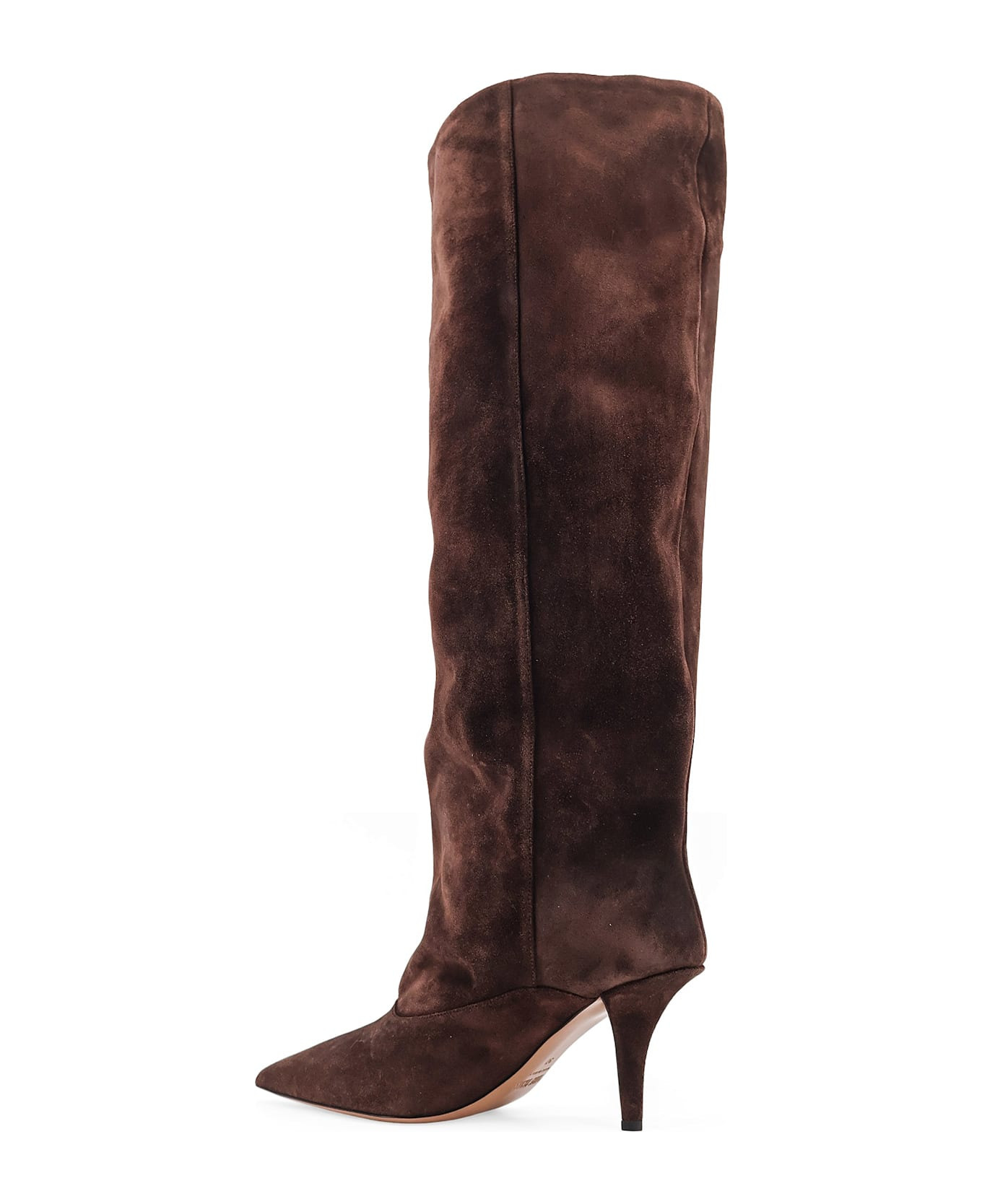Ines Reverse Suede Boots - 3