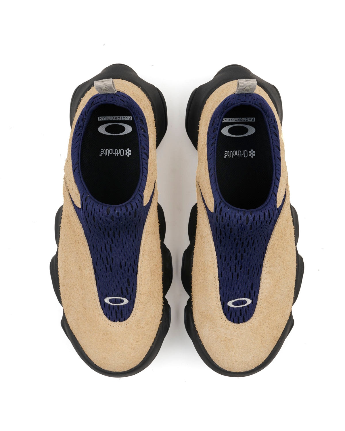 Oakley Factory Team Hairy Suede Flesh - Sand/ Blue - 4