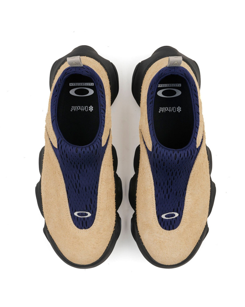 Oakley Factory Team Hairy Suede Flesh - Sand/ Blue 4