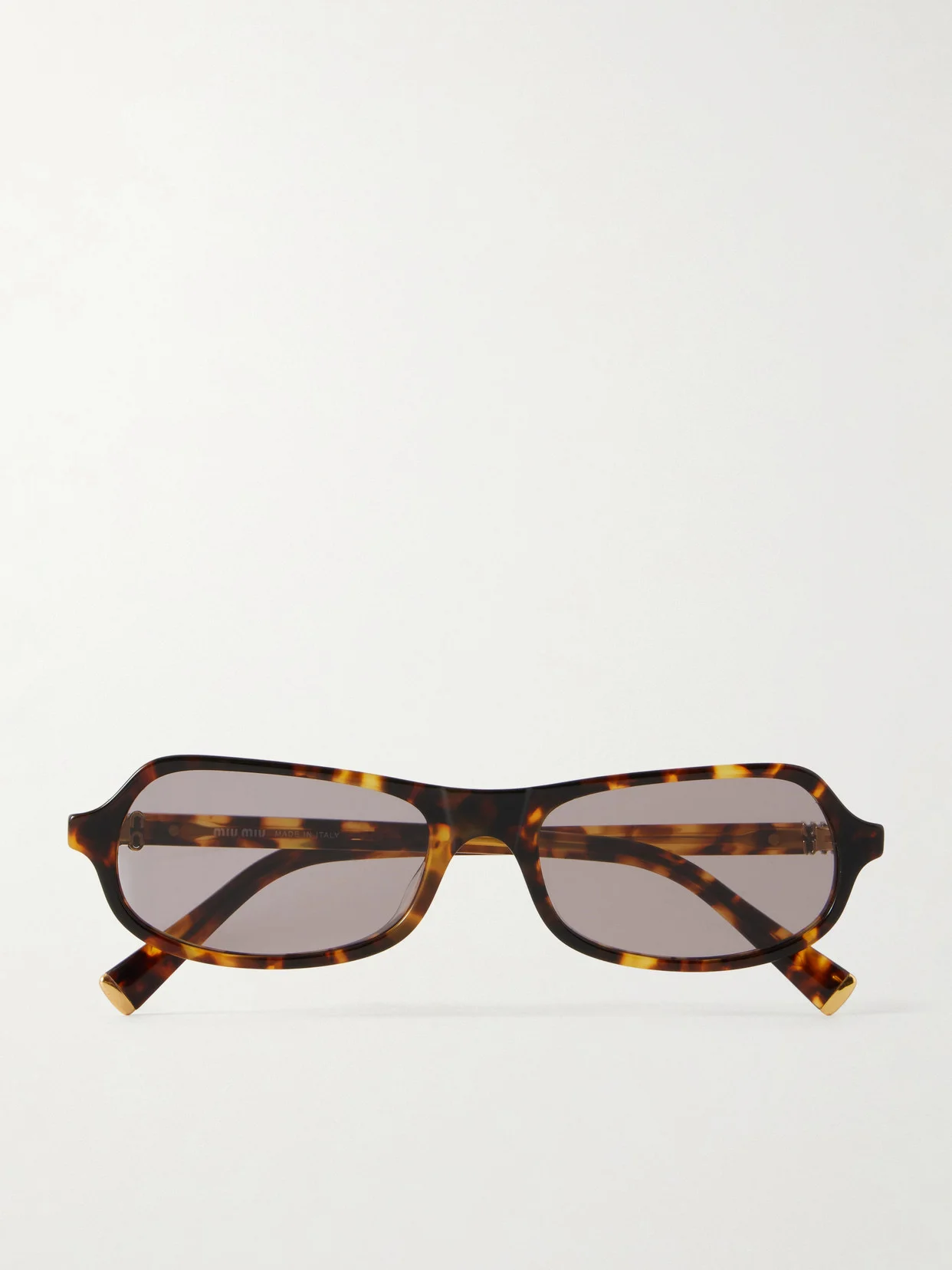Round-frame Acetate Sunglasses - 1