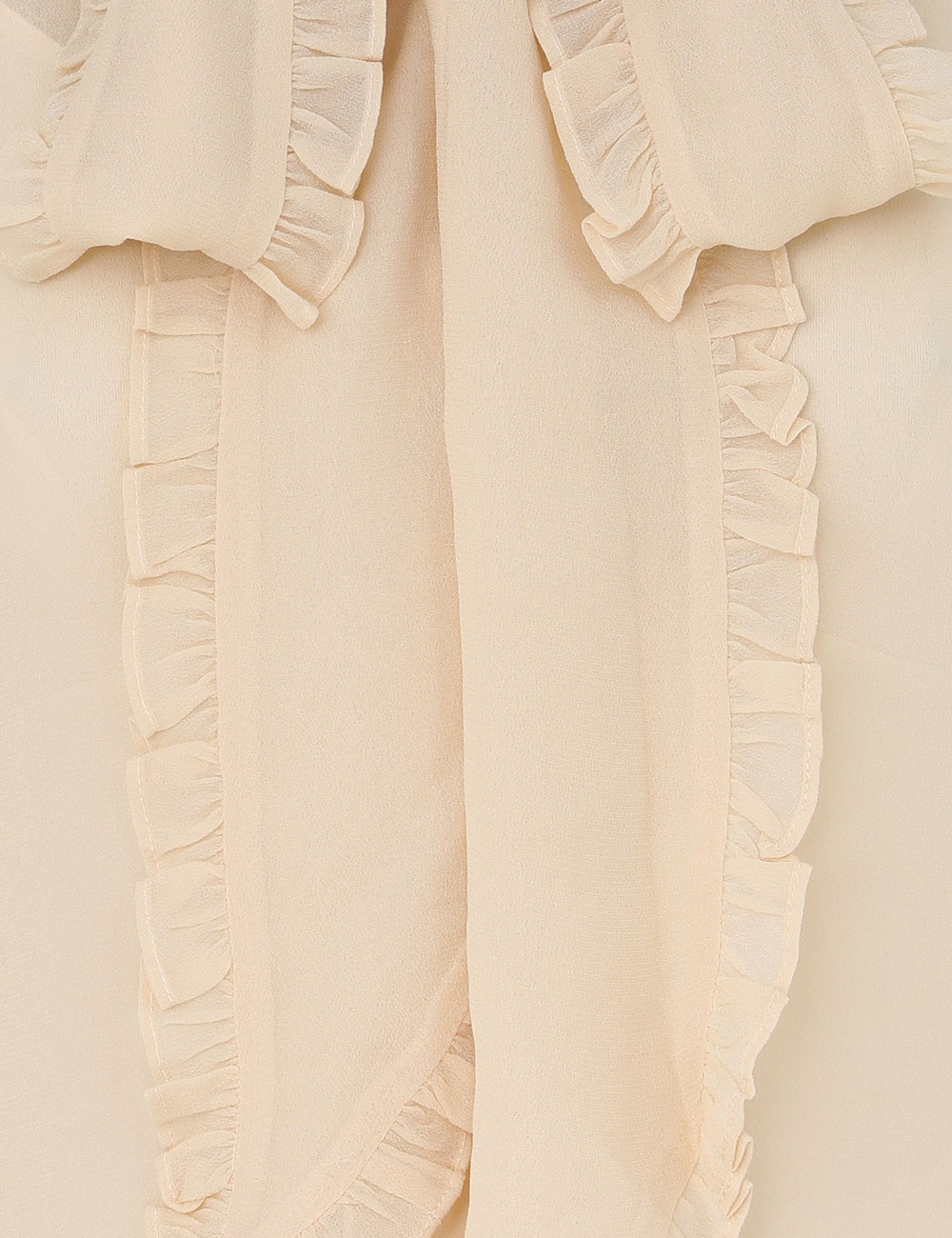 GEORGETTE BOW SHIRT - 6