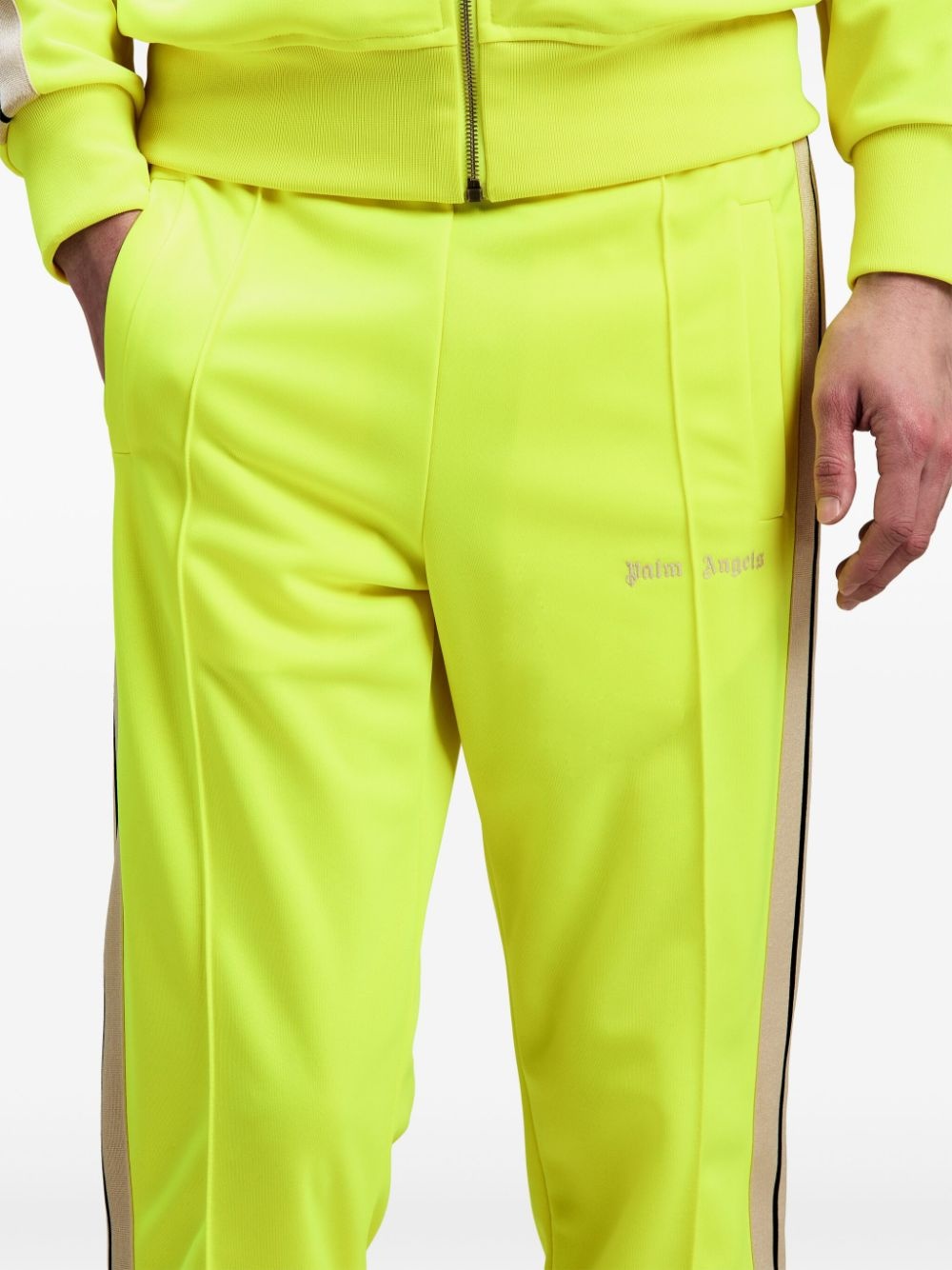 logo-embroidered straight-leg track pants - 6