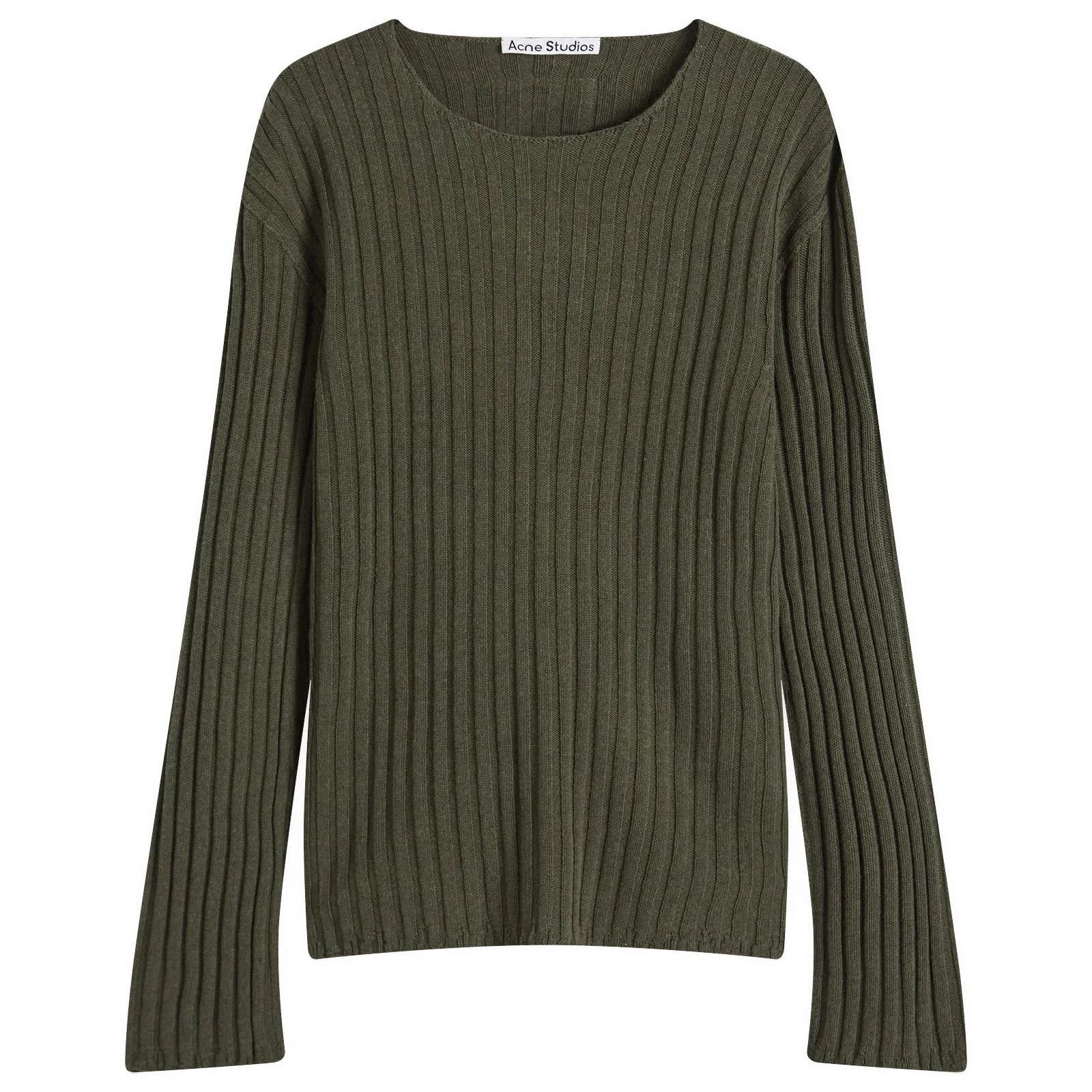 Acne Studios Kartic Cotton Core Ribbed Jumper - 1