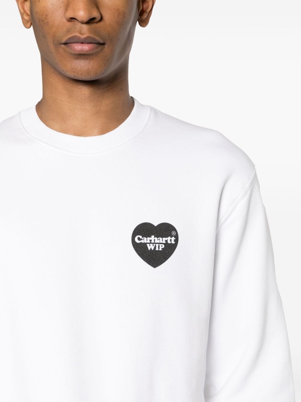 Heart Bandana logo-print sweatshirt - 5
