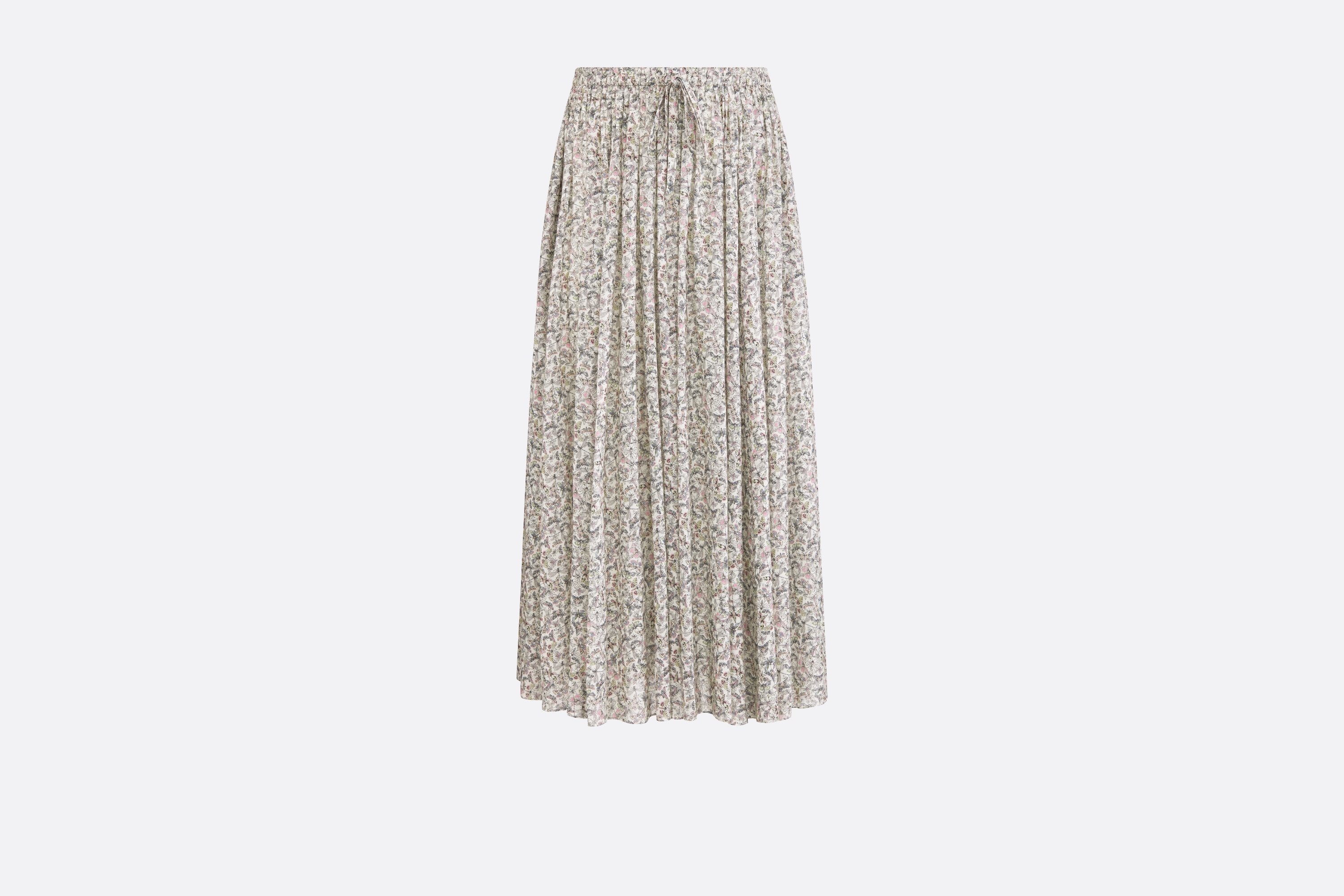 Flared Mid-Length Skirt - 1