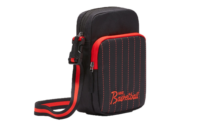 Nike Nike Basketball Heritage Crossbody Bag 'Red Black' DD7234-010 outlook