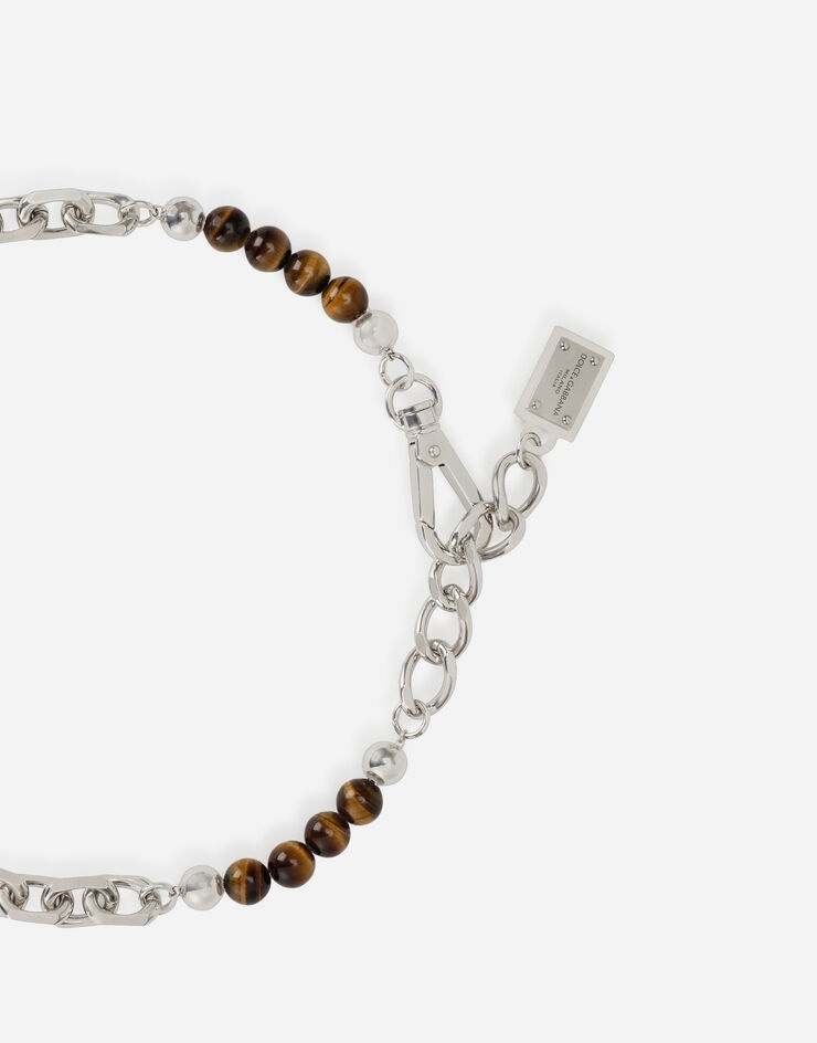 Metal choker with stones - 3