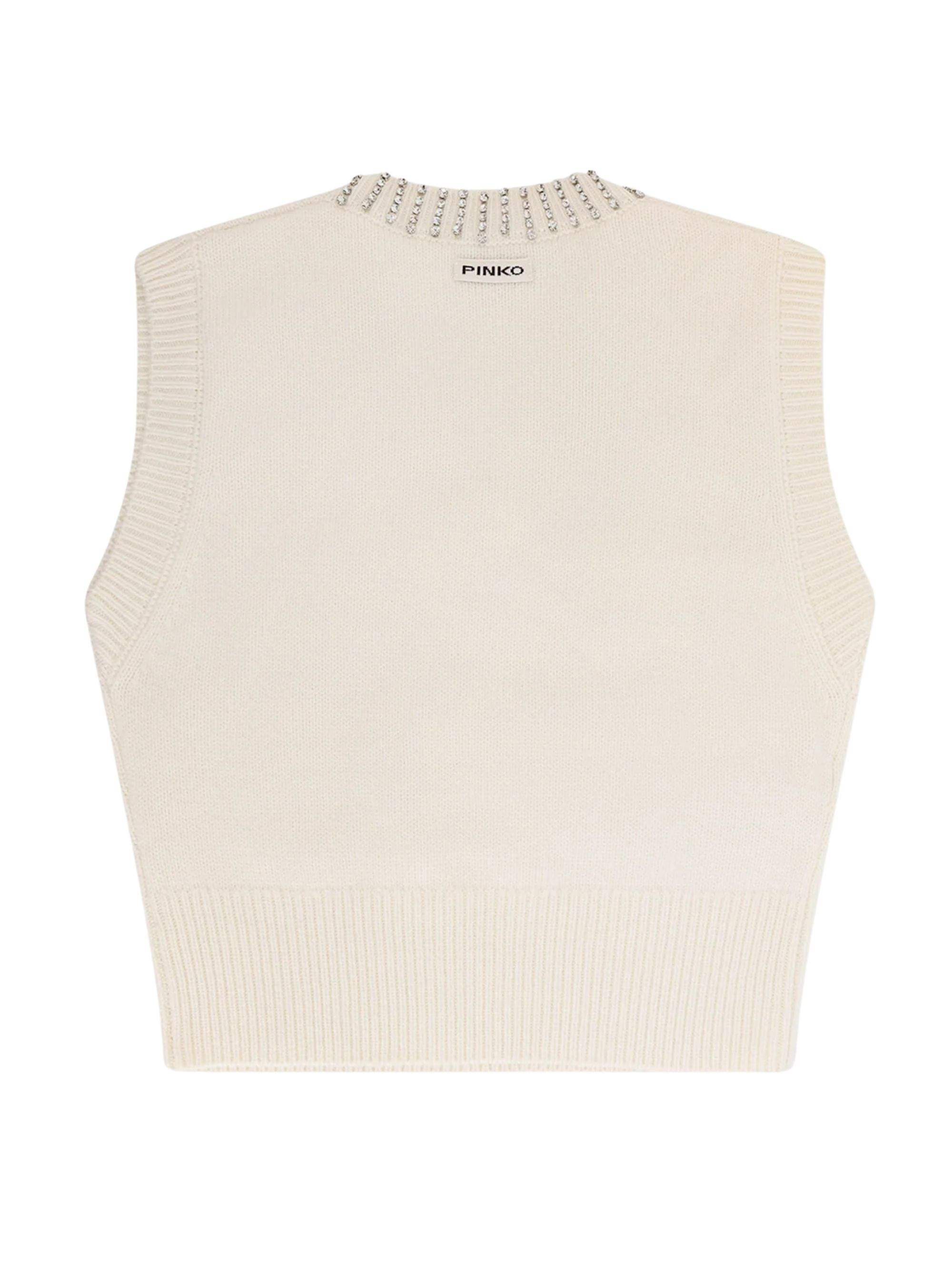 Top with rhinestones - 2