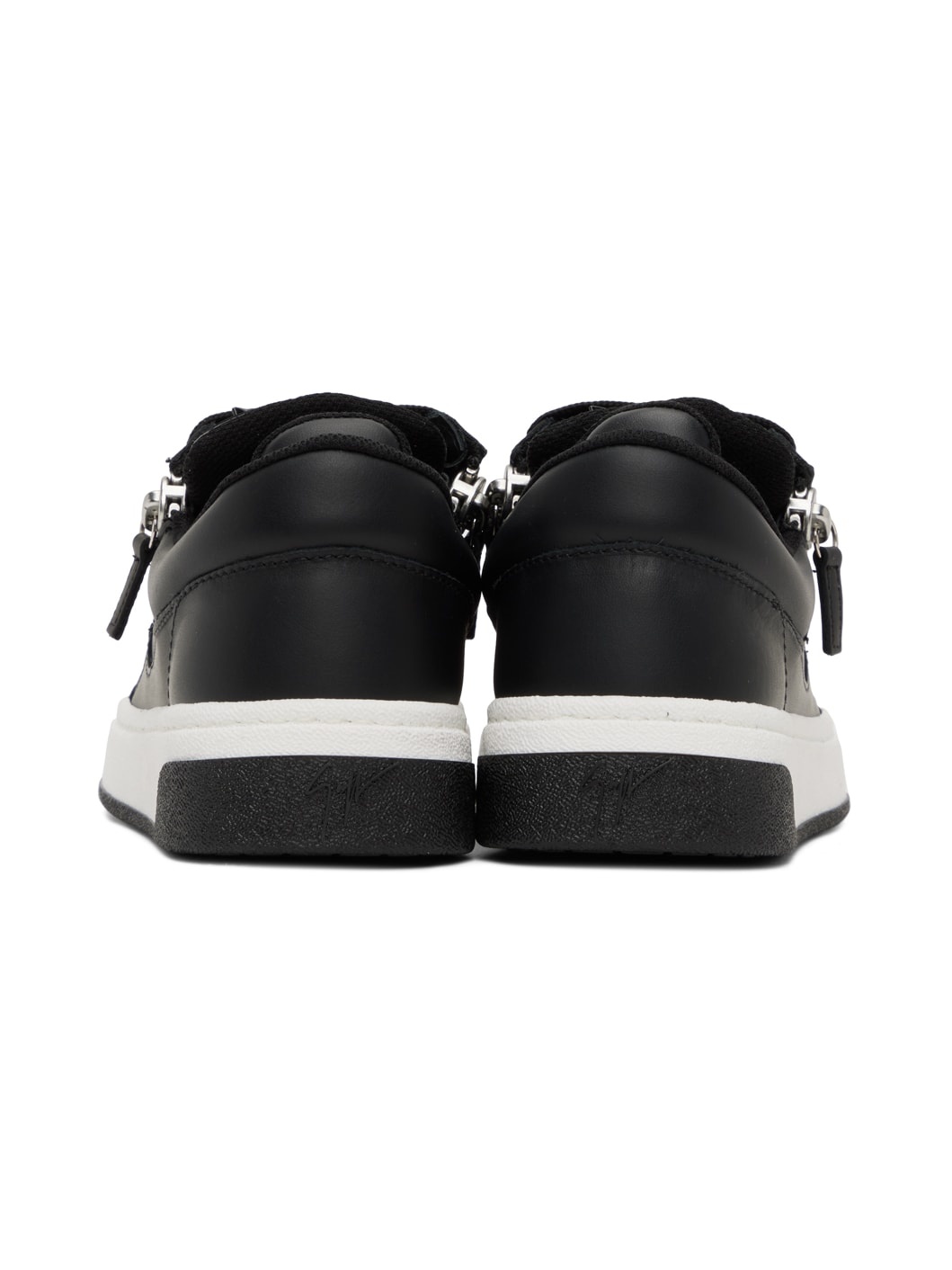 Black & White Gz94 Sneakers - 2