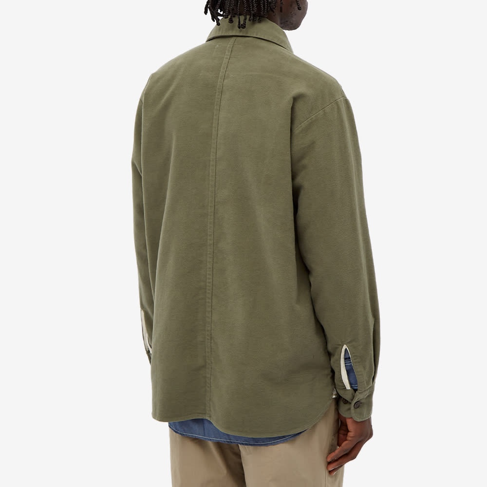 Universal Works Travail Moleskin Overshirt - 5