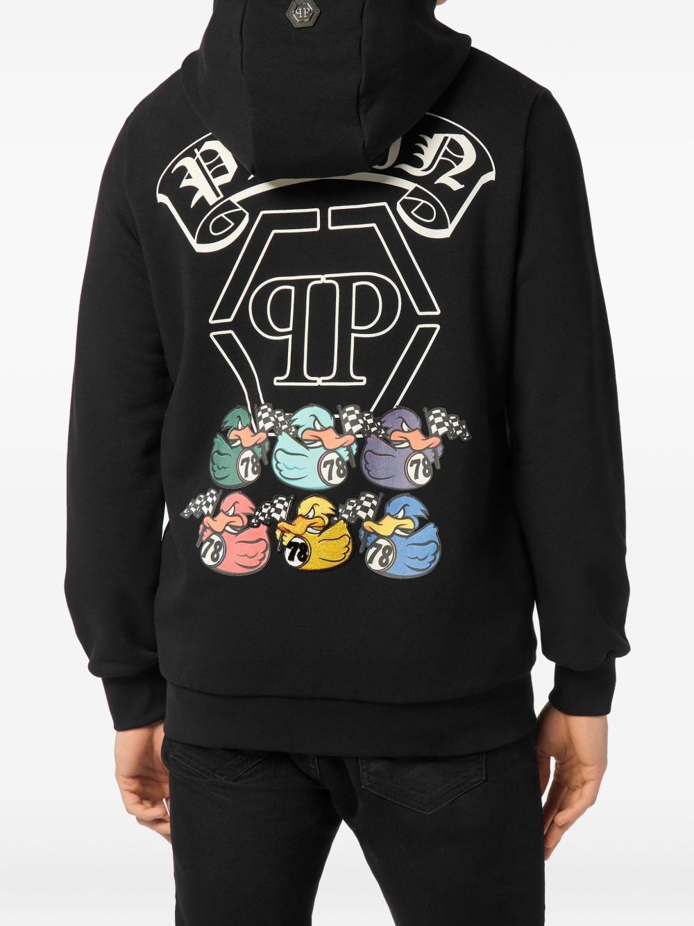 Gothic Duck hoodie - 4